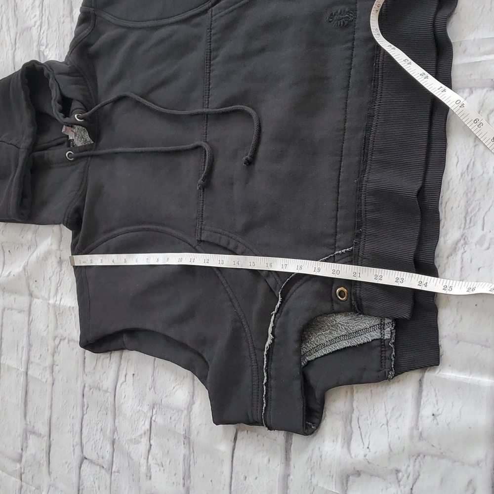 Free People Movement Heavyweight Muscle Tank Hoodie - Black - Picture 6 of 13